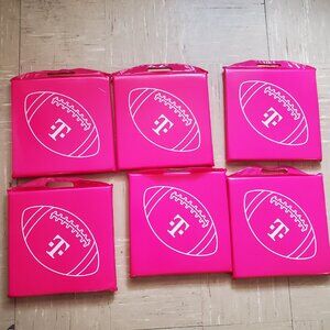 T-Mobile Tuesdays Set of 6 Football Themed Stadium Seat Cushions